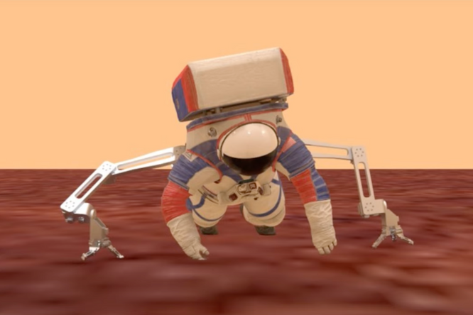 Astronauten krijgen twee extra armen