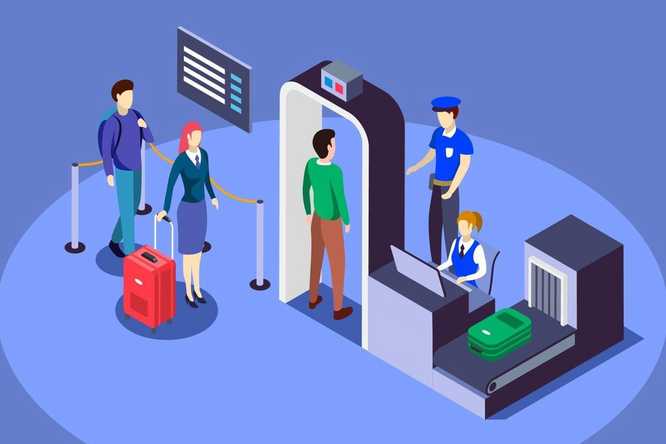 In het ziekenhuis net zoals in de luchthaven: de scanner waarin je rechtop staat