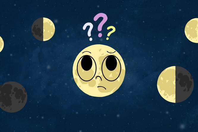 Experimenteer mee: waarom verandert de maan van vorm?
