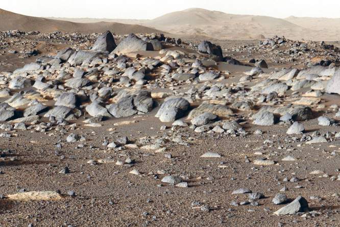 Zo onderzoekt Perseverance een steenwoestijn op Mars