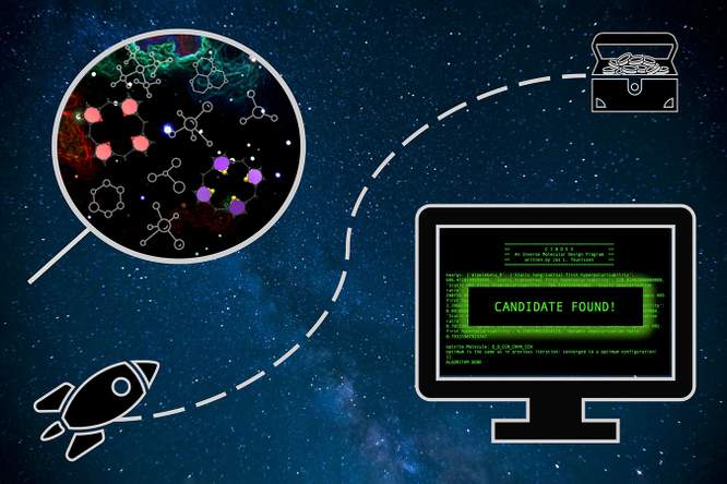 Op schattenjacht door de chemische ruimte met een zoekalgoritme als GPS