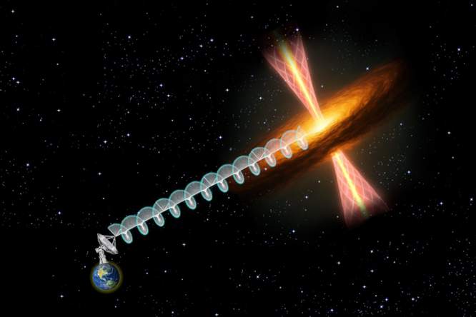 Astronomen zien eerste glimp van magnetisme bij een jonge zware ster