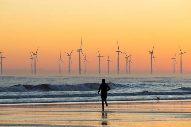 Britse Noordzeekust is één grote batterij
