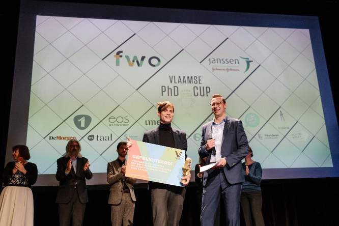 Jonas Roelens wint Vlaamse PhD Cup 2019